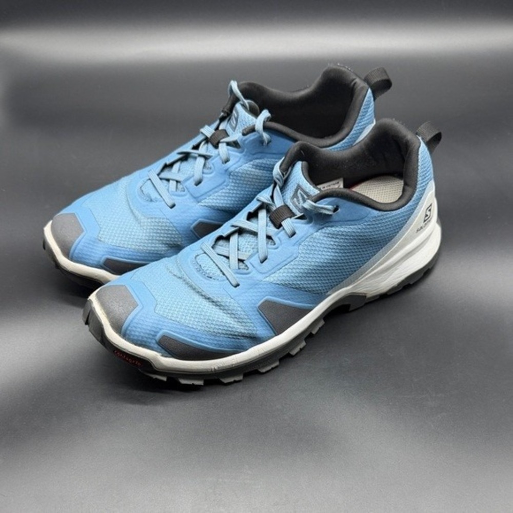 Salomon XA Collider Blue Grey Trail Running Shoes Mens 7 Womens 8.5 411139‎